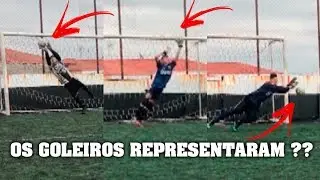 UM TIME NOS DESAFIOU !! GOLEIROS VS PDM´S