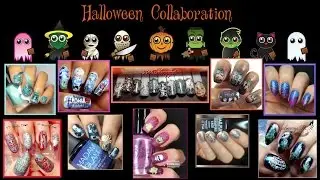 🎃🕸HALLOWEEN Nailart YouTube Collaboration 2🎃🕸