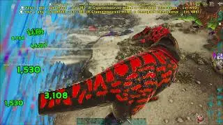 ARK: Survival Evolved - Purple Orbital Supply Drop with the Wife !!