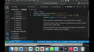 (Day20) python project-1 | rock paper scissors game in python |suitable for python beginner