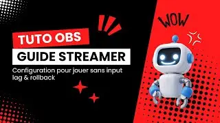 Tuto OBS FR - Configuration pour jouer sans input lag & rollback (GUIDE OBS Streamer)