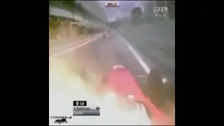 KIMI RAIKKONEN`S CAR CATCHES ON FIRE IN THE PIT-LANE (BRAZIL 2009) 