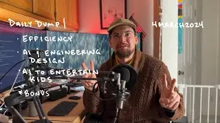 Art of Efficiency, AI & Engineering, and AI to Entertain Kids + Bonus | 03042024