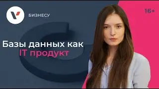 Базы данных, как IT продукт