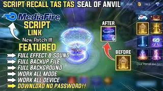 New | Script Recal Tas Tas Seal Of Anvil No Password | Full Effect Voice | Work All Grafik