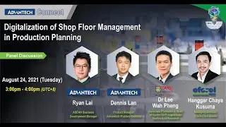 iFactory Advantech Connect Webinar: Digitalization of Shop Floor Management in Production planning