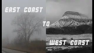 East Coast to West Coast Drive Time-lapse