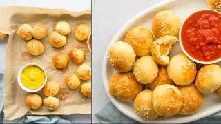 Sweetpotato Pretzel Bites