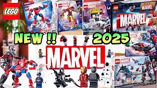 ⚠️NEW⚠️ LEGO MARVEL 2025 Sets OFFICIALLY REVEALED ‼️| Early Reviews & HONEST Thoughts ‼️