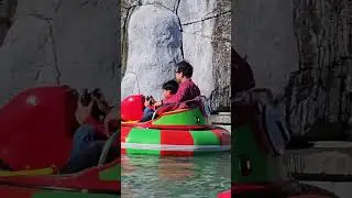 Water boating near the Rock at Bullwinkle.