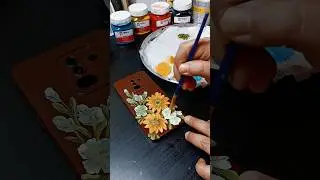 timelapse painting #onestrokepainting #flowerpainting #acrylicpainting