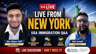 LIVE Q&A FROM NEW YORK WITH ADIL ISMAIL | USA IMMIGRATION DISCUSSION | EB-2 NIW & EB1-A VISA