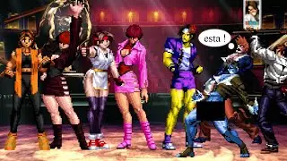 Shermie/ Yuri Team Vs Kyo/ Iori Joker Team