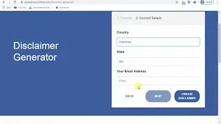 Membuat Disclaimer blog #6