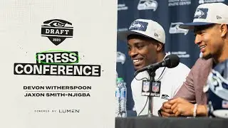 Devon Witherspoon & Jaxon Smith-Njigba Introductory Press Conference