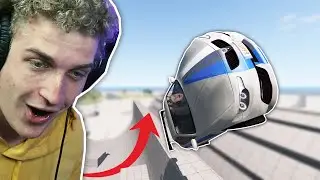 I Skated a Giant Half Pipe WITH MY CAR! | BeamNG