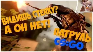 ВИДИШЬ СТЕНКУ? А ОН НЕТ! Патруль CS:GO