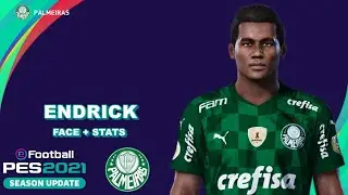 ENDRICK PES 2021 (PALMEIRAS) EFOOTBALL COMO FAZER
