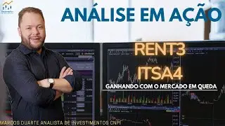 Análise em ação! RENT3 e ITSA4.