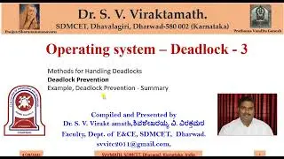 Deadlock prevention in Operating system