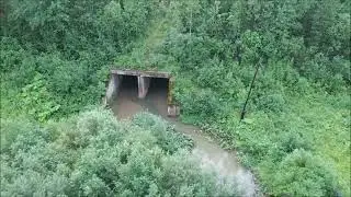 Заброшенный виадук  возле поселка Большой  Сарс