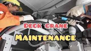 Crane maintenance 