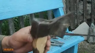 Балғамен Балта осылай сапталу керек !!!