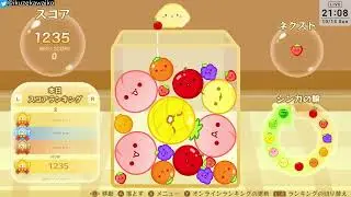 【スイカ】初見！スイカゲーム #【パズル1】