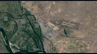 U.S strikes Russian Airbase