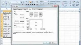 Excel 2007 Tutorial 24  Shortcut Keys