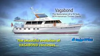 PHOTOS SHOW THE STORY! A montage of Targa Arch, Flybridge, Anchor Change, Furniture & Galley. LOOK!