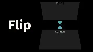 【MBAK】Flip | Full Screen Flip While Click Effect#onlinetutorials