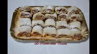 Dolci per Natale. Biscotti ripieni all'arancia e fichi secchi. Ricetta golosa.