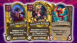 QUILBOAR-O-MECH! A great combination of TWO tribes | Hearthstone Battlegrounds