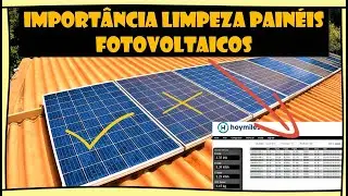 IMPORTÂNCIA DA LIMPEZA DOS PAINÉIS FOTOVOLTAICOS