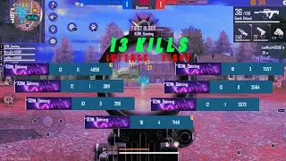 Free Fire Gameplay | Clash Squad Random Player | 13 Kills | Only Gameplay | No Voice | No  Face |