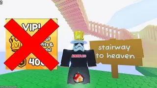 HOW TO GOT TO THE STAIRWAY TOO HEAVEN  and get the ''FALLING DOWN'' Achievement [F2P!] in PS99