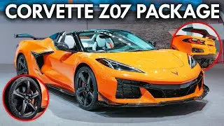 2023 Corvette C8 Z07 Performance Package: Why Does it Cost Soo Much?
