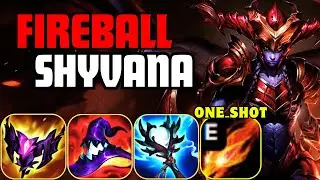 THIS INSANE SHYVANA BUILD! - ONE SHOT BUILD SEASON 14.