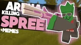 Unturned Arena But I Use Memes To Make It More Funny!