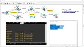 How to configure ISIS routing protocol/Metric manipulation/ISIS route leaking-Routing protocol