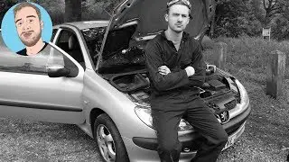 Peugeot 206 - Oil + Filter Change + Exhaust Silencer clamp