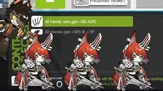 [Arknights] Flametail with ASPD 100 Buff