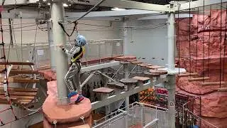 Rope climbing adventure