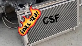 How to install condenser or ￼ radiator and how to  bleed your coolant on your G35