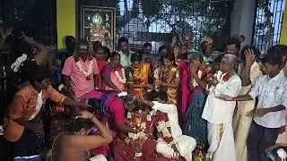 Muthuraman Gayathri Marriage #cute #moments #wedding #marrige #kalyanam #cutecouplesstatus #shorts