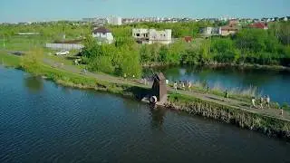 Монахов пруд с высоты птичьего полета