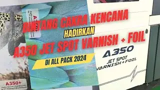ALL PACK 2024 | BCK | Review A350 Jet Spot Varnish + Foil