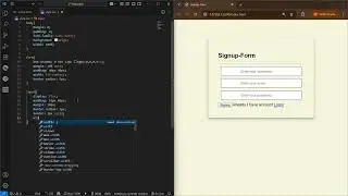 create simple login form with only html and css