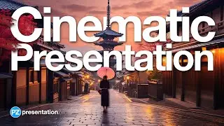 The Cinematic Approach to Making Live Presentations on a Wide Screen